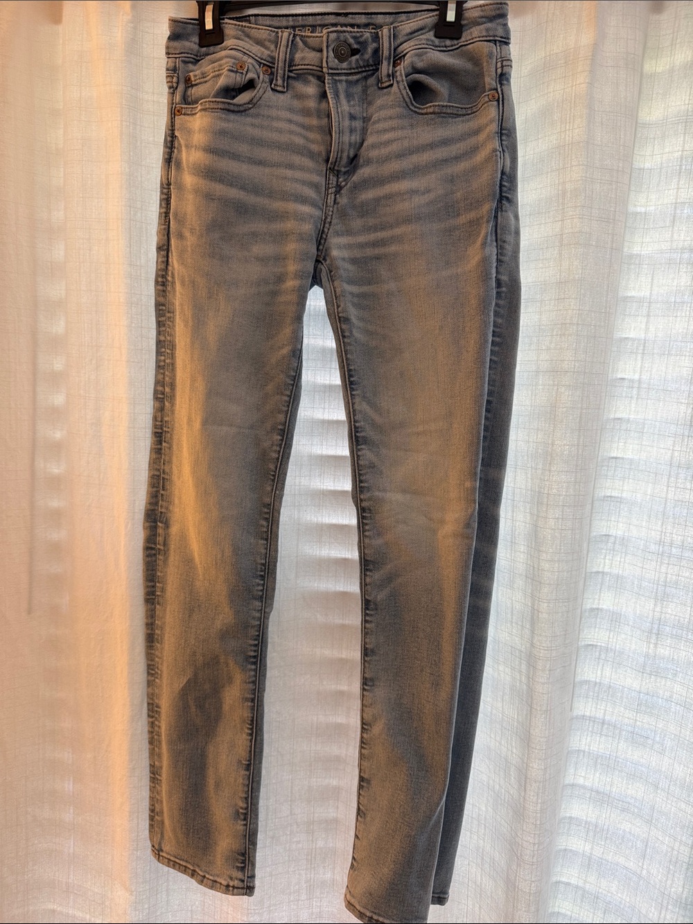 American Eagle Outfitters Gray Skinny Jeans